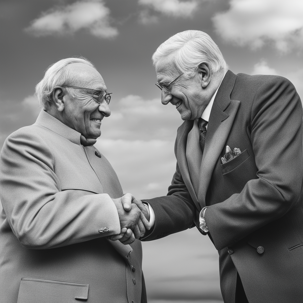 A Handshake for the Century
