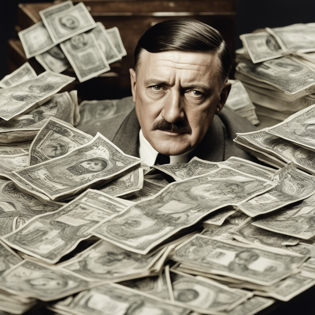 Adolf Hitler's wealth and income