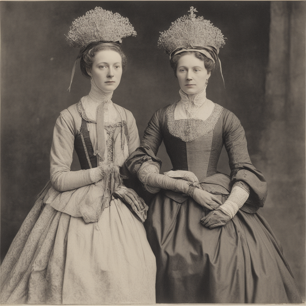 Agnes Potten and Joan Trunchfield