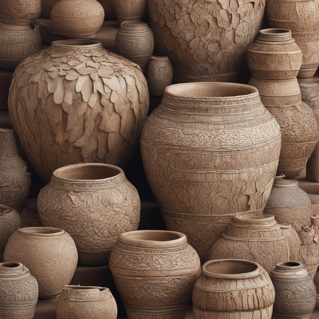 Bark pot