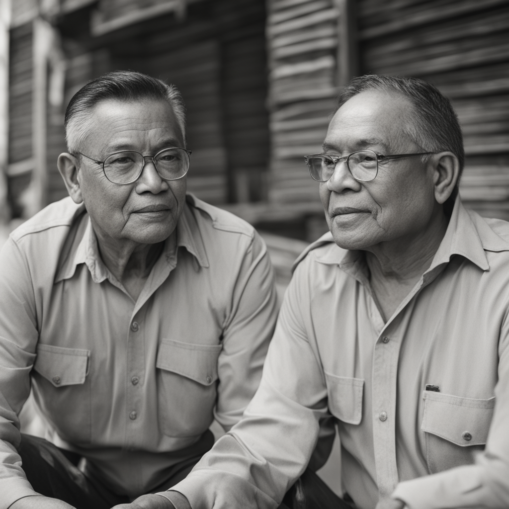 Carl and Clarence Aguirre