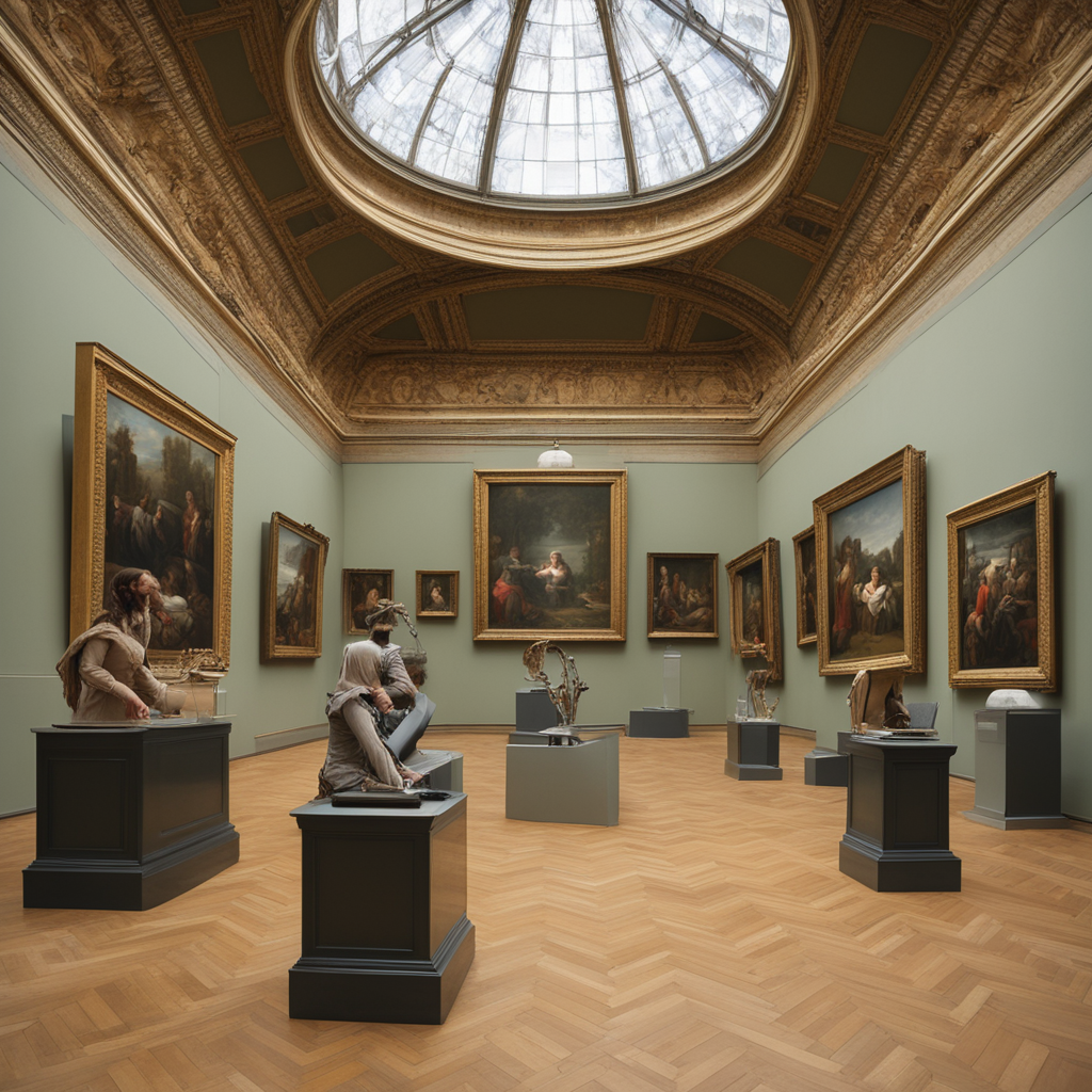 Catalog of paintings in the Louvre Museum