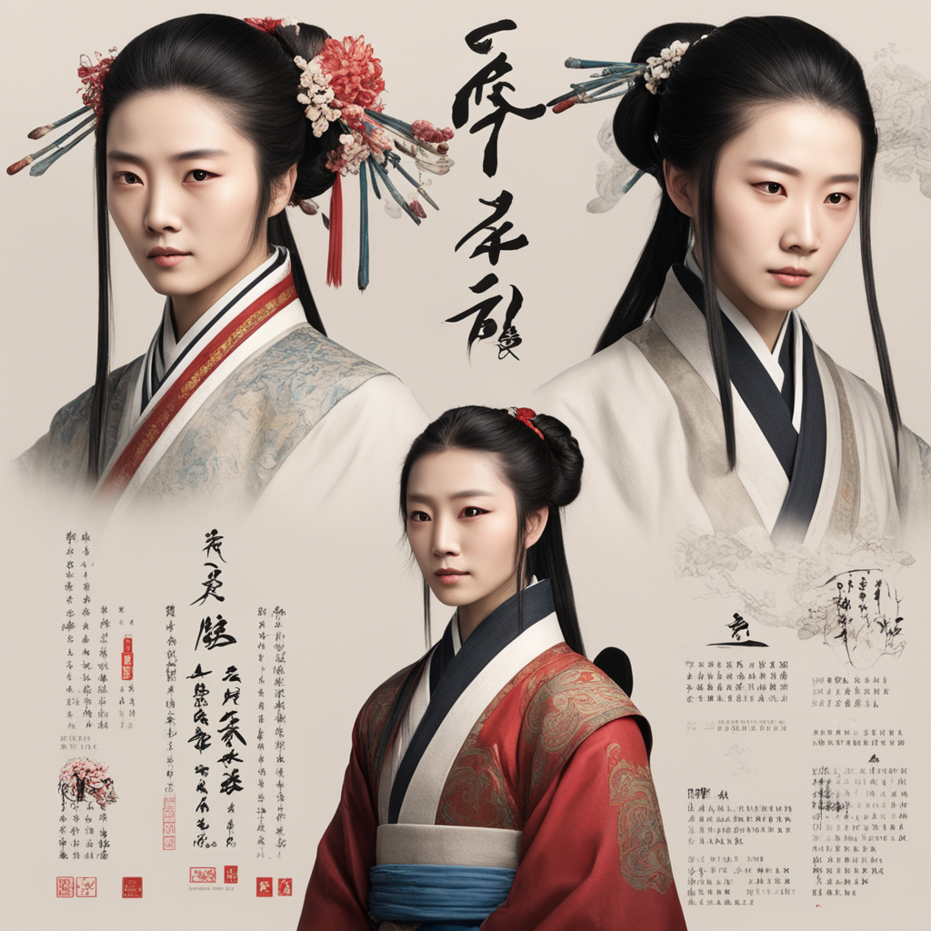 List of Baifa Monü Zhuan characters