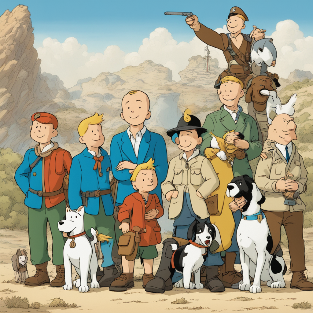 List of The Adventures of Tintin characters