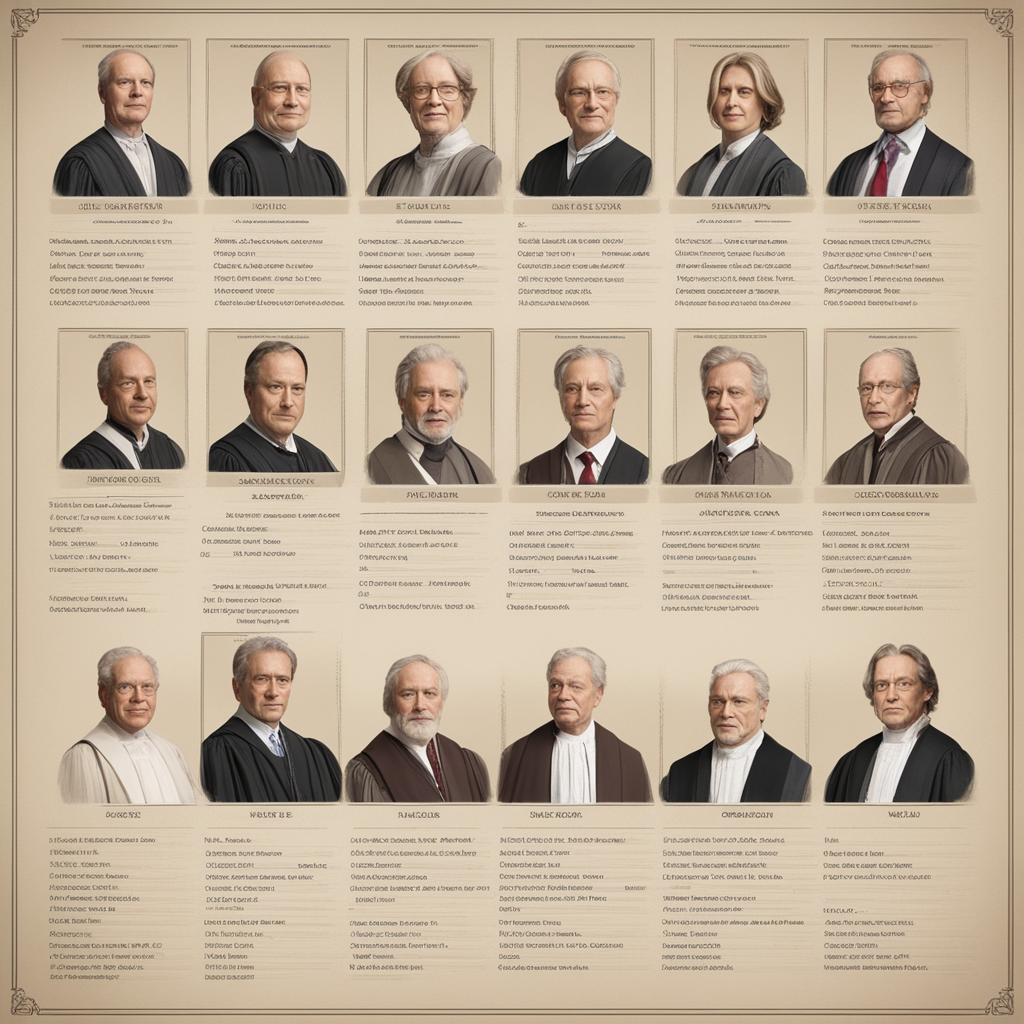 List of fictional judges