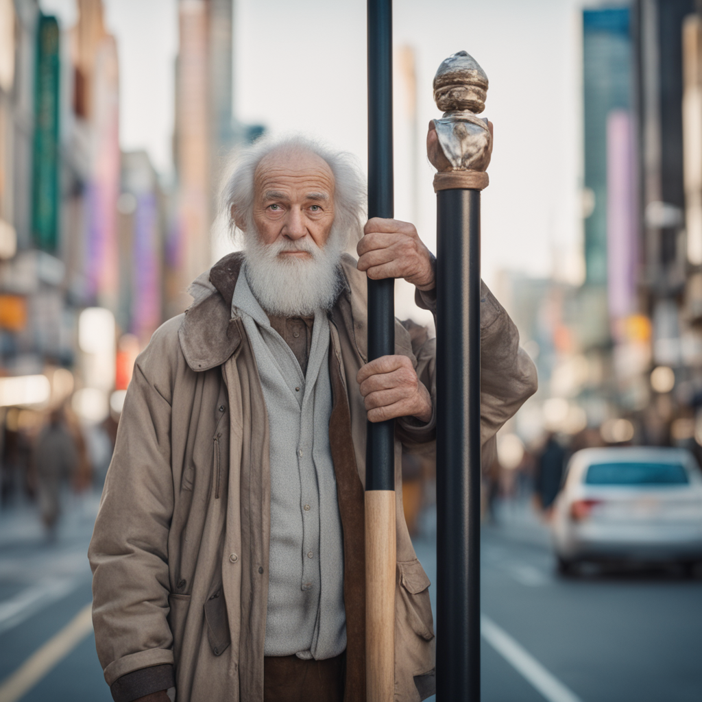 Old Man on the Poles