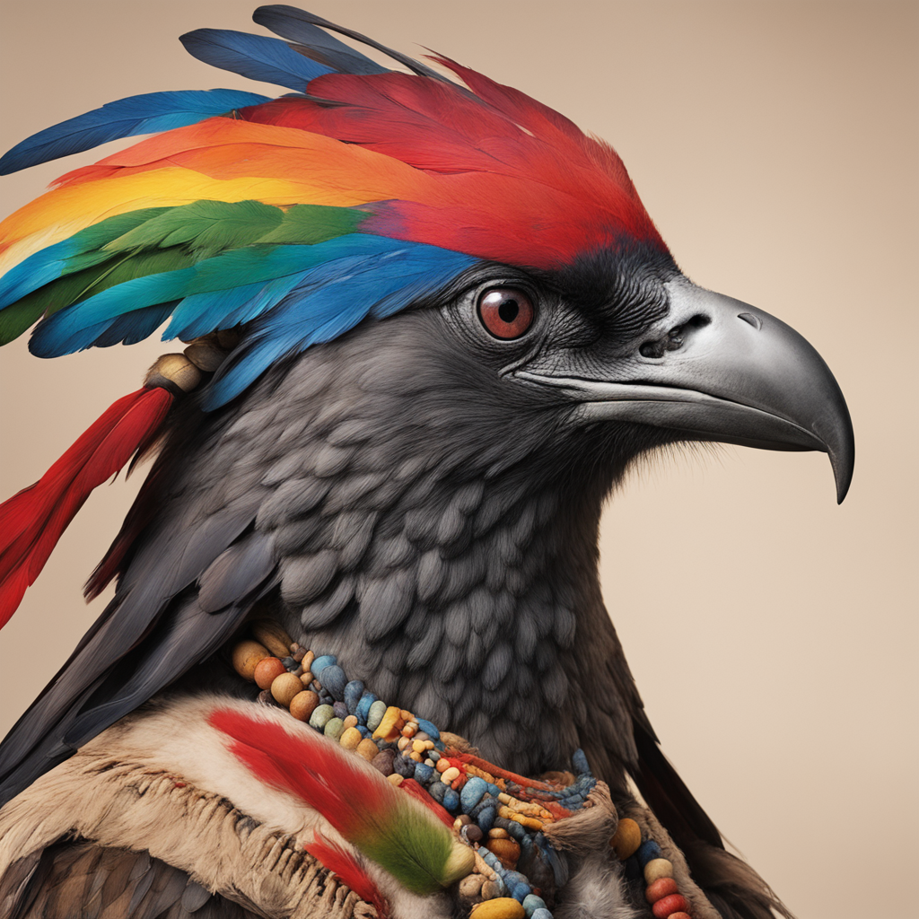 Rainbow crow