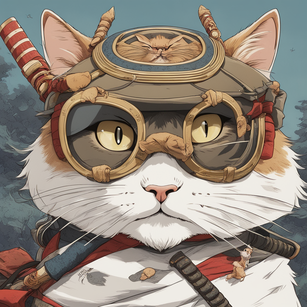 Samurai Cat