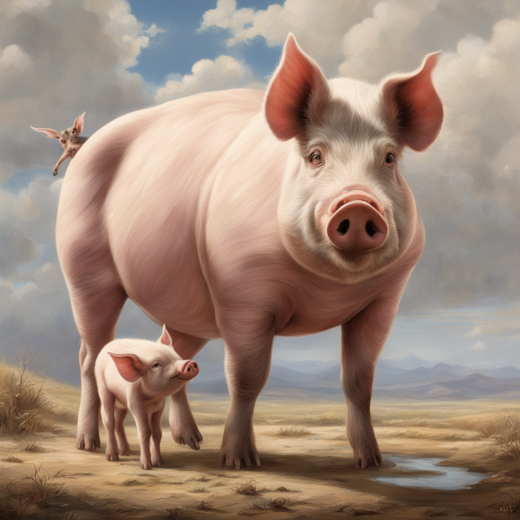 The Ass and the Pig