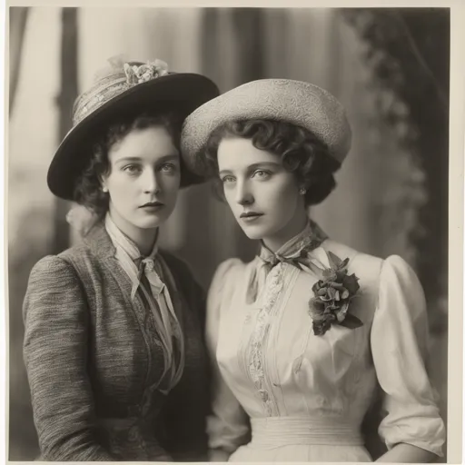 Florence Yoch and Lucile Council