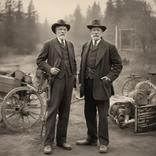Garth Amundson and Pierre Gour