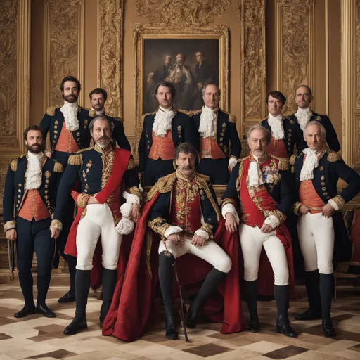 Gentilhombres Grandes de España con ejercicio y servidumbre