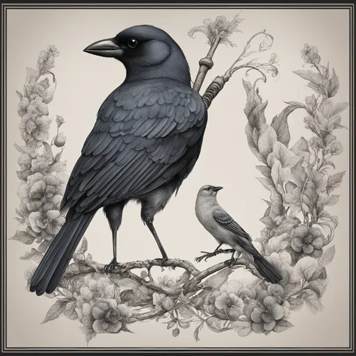 Jackdaw with Crowbar