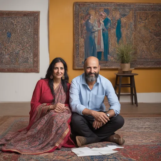 Karen Mirza and Brad Butler