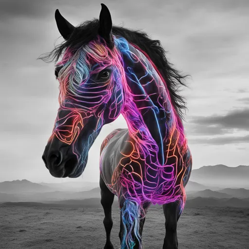Neon Horse