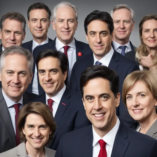 Opposition frontbench of Ed Miliband