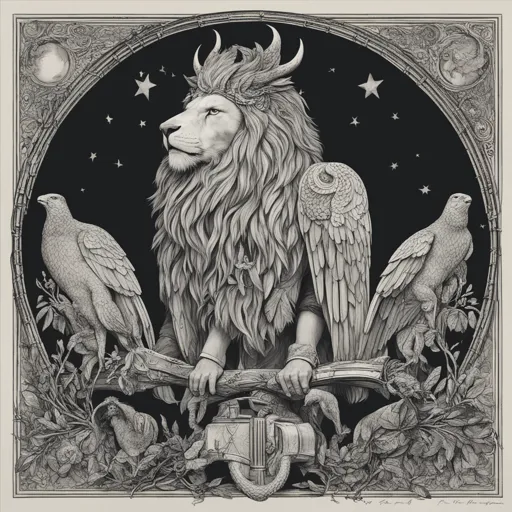 Ox.Eagle.Lion.Man