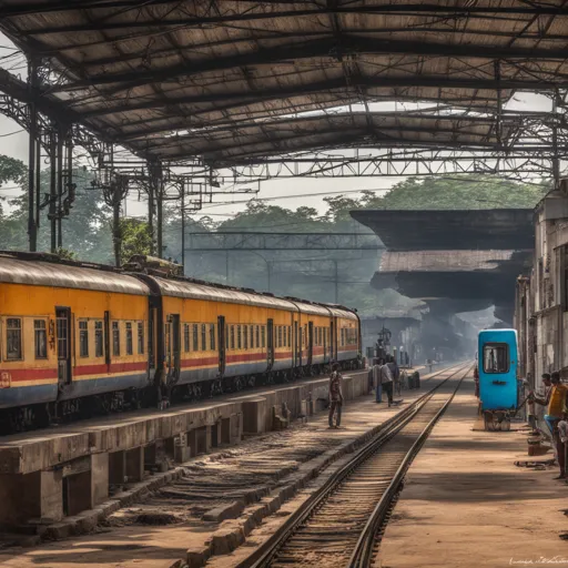 Patia railway station
