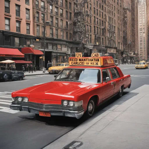 Red Cab to Manhattan