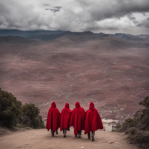 Red Ponchos
