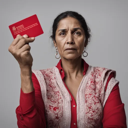 Saca tarjeta roja al maltratador