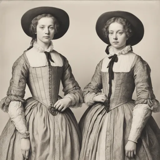 Sarah White Norman and Mary Vincent Hammon